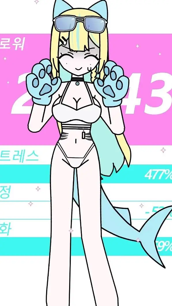 ai character: (Female) YouTuber background