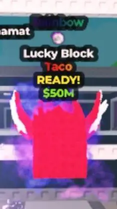 ai character: Taco Lucky Block background