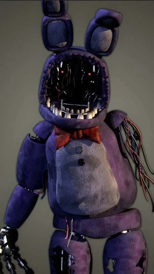 ai character: Withered Bonnie background