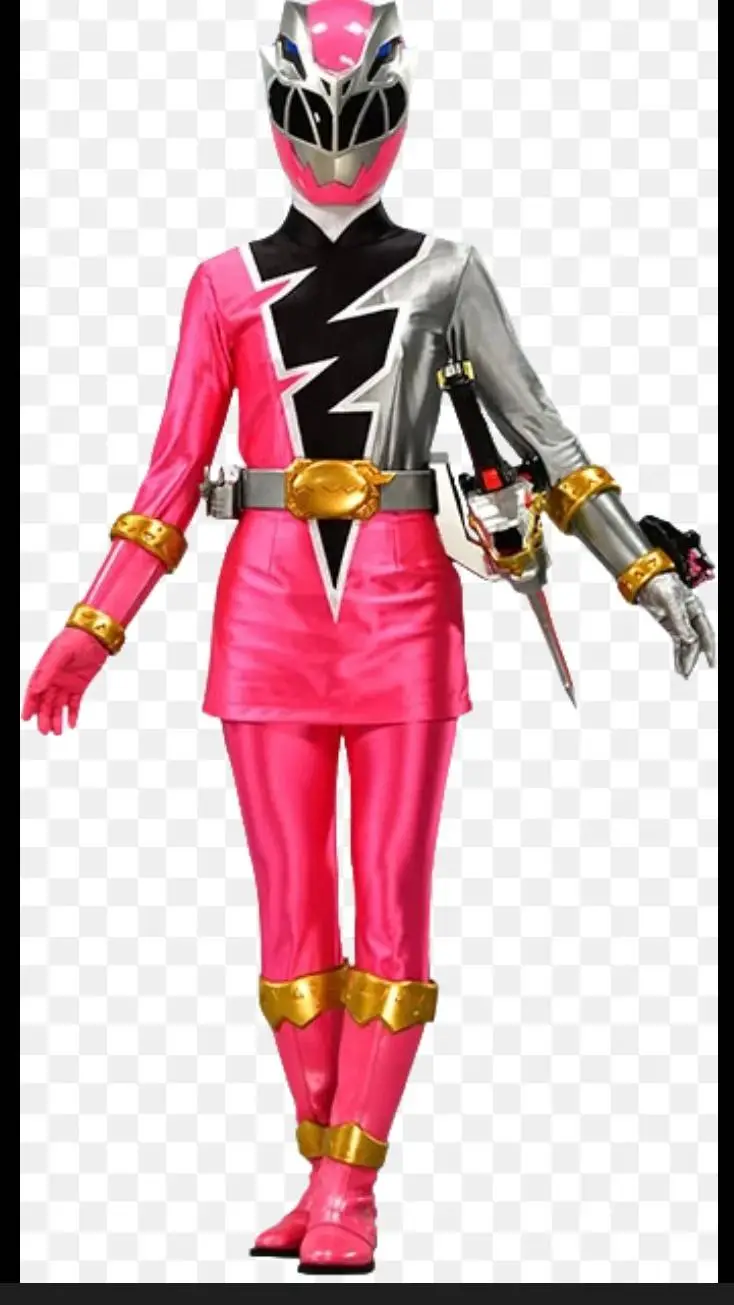 ai character: Pink Ranger Amelia background
