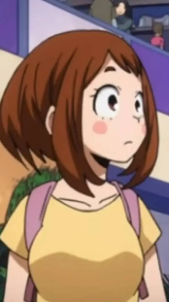 ai character: Uraraka (Wall fit) background