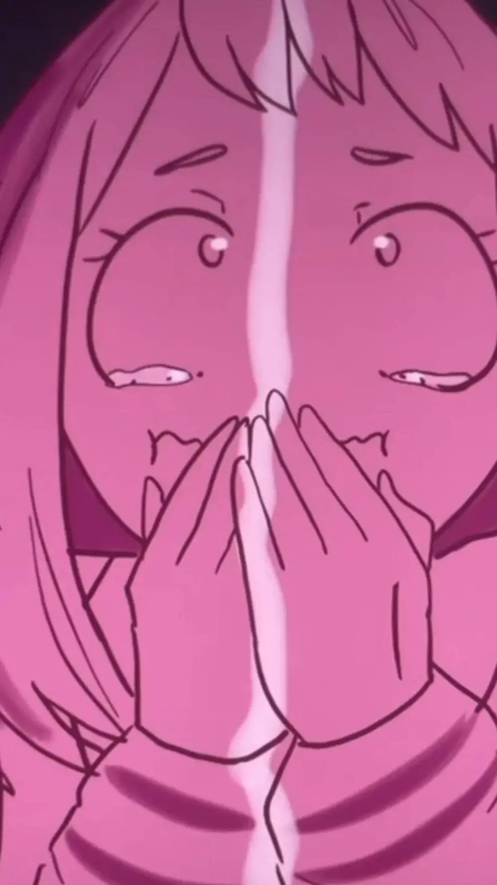 ai character: Ochaco infect AU background