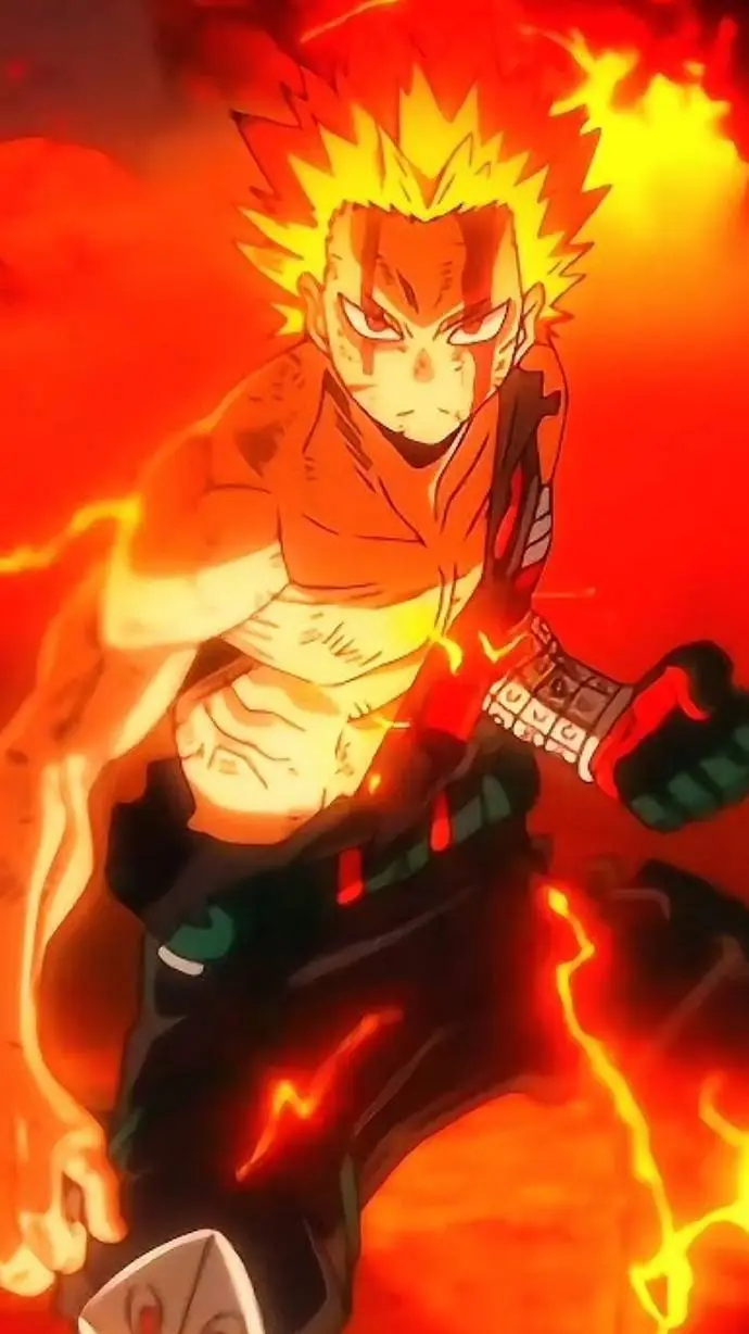 ai character: Bakugo background