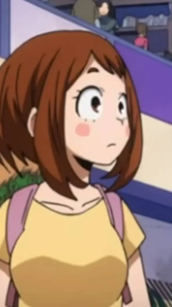 ai character: Pinned Ochaco background