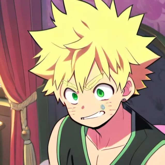 chat with ai character: Bakugo •~*Sick*~°