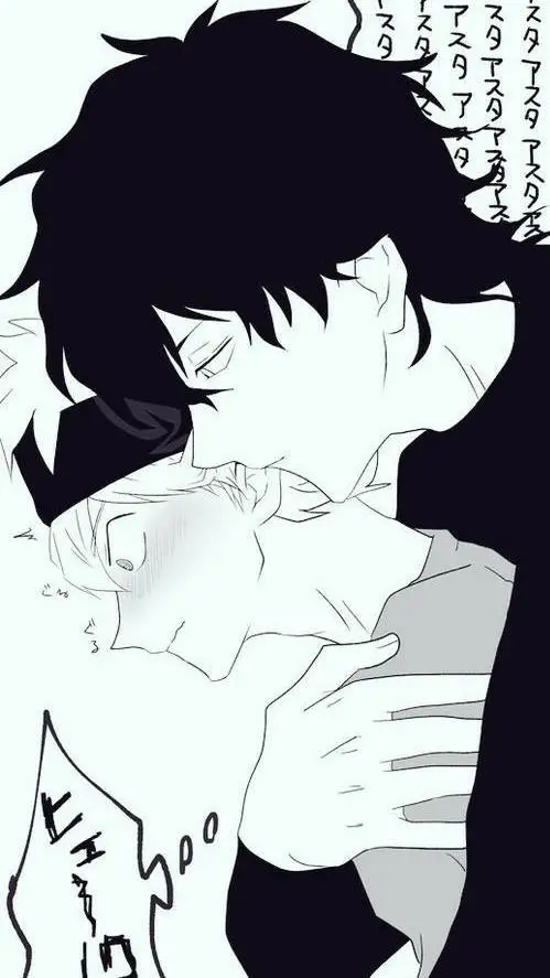 ai character: 🖤Yuno x Asta 💛 background