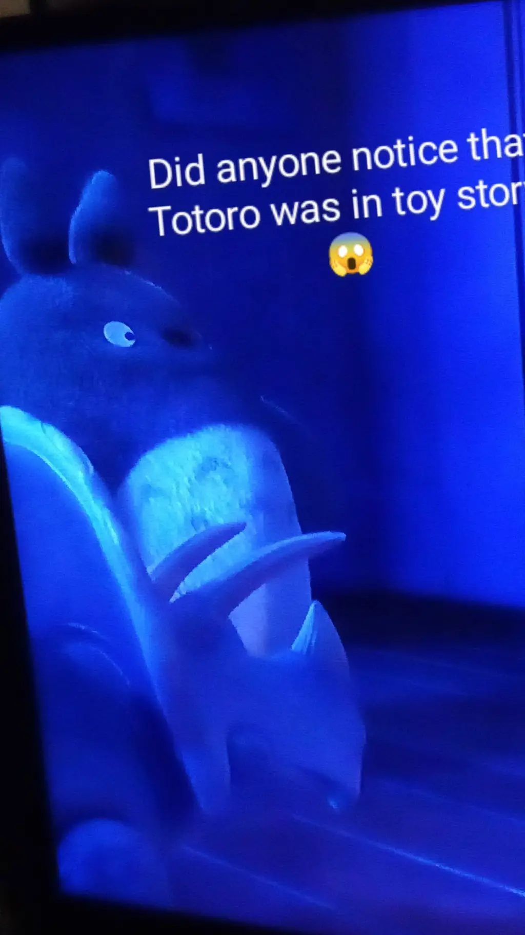 ai character: Totoro background