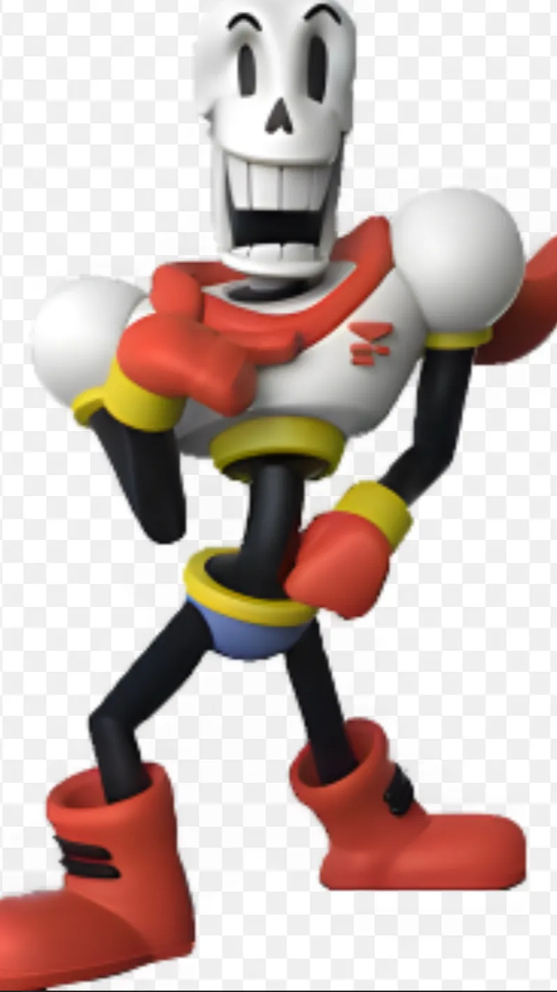 ai character: ￼￼￼papyrus background