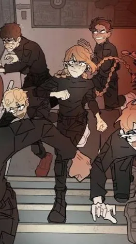 ai character: Schoolbus gravyard background