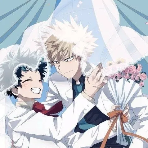 chat with ai character: Bakudeku Wedding 