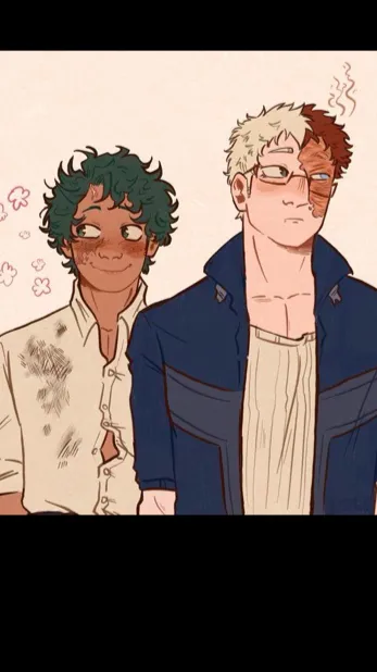 ai character: Tododeku timeskip background