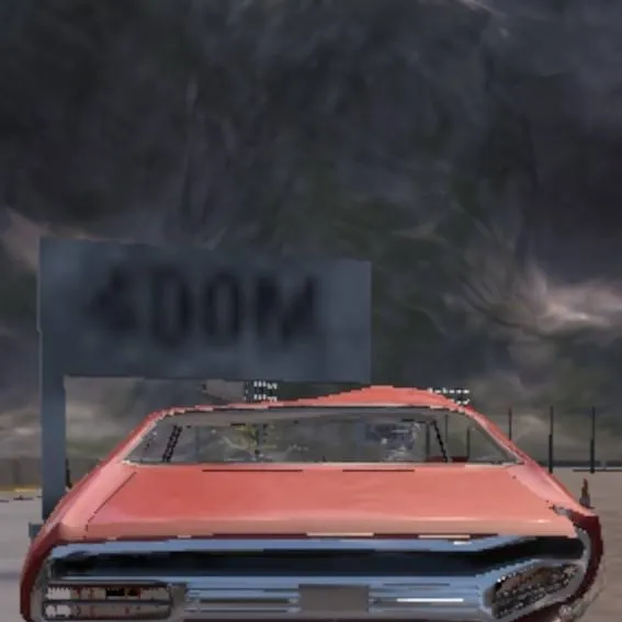 chat with ai character: soft body car sim