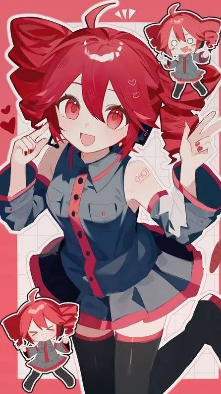 ai character: Teto background