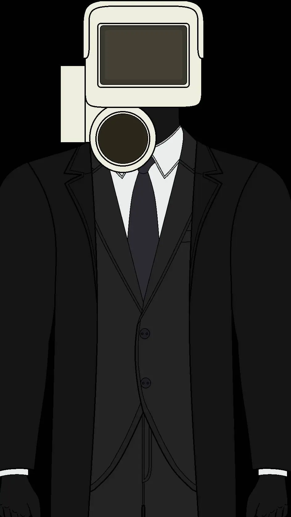 ai character: Camera man background