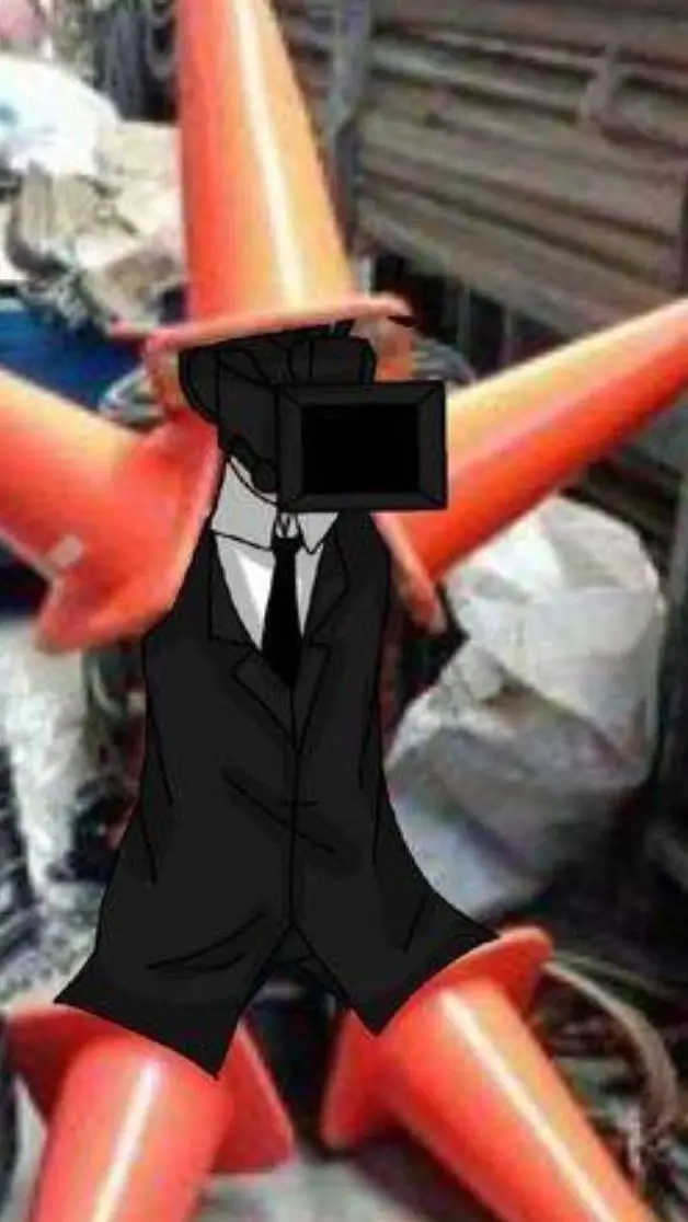 ai character: Largecamera atrapo background