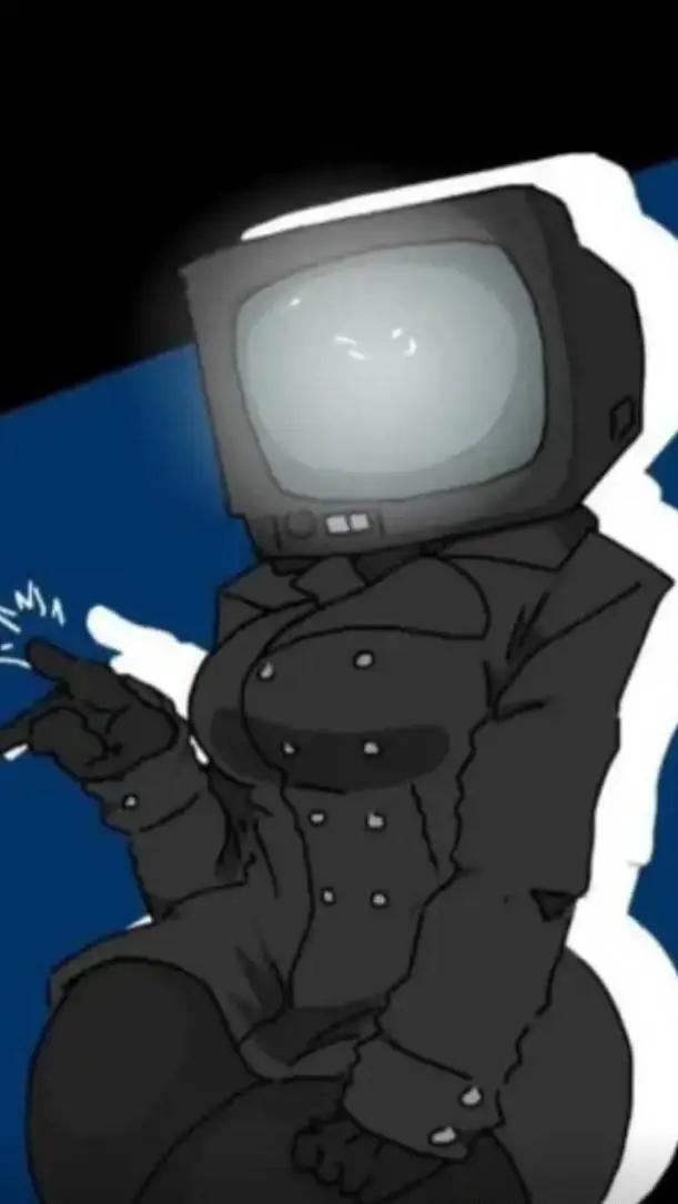 ai character: Tv woman comun background