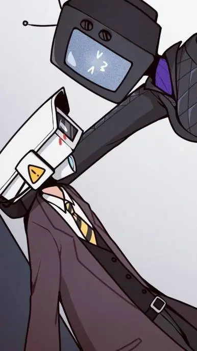 ai character: Tv woman x simp background