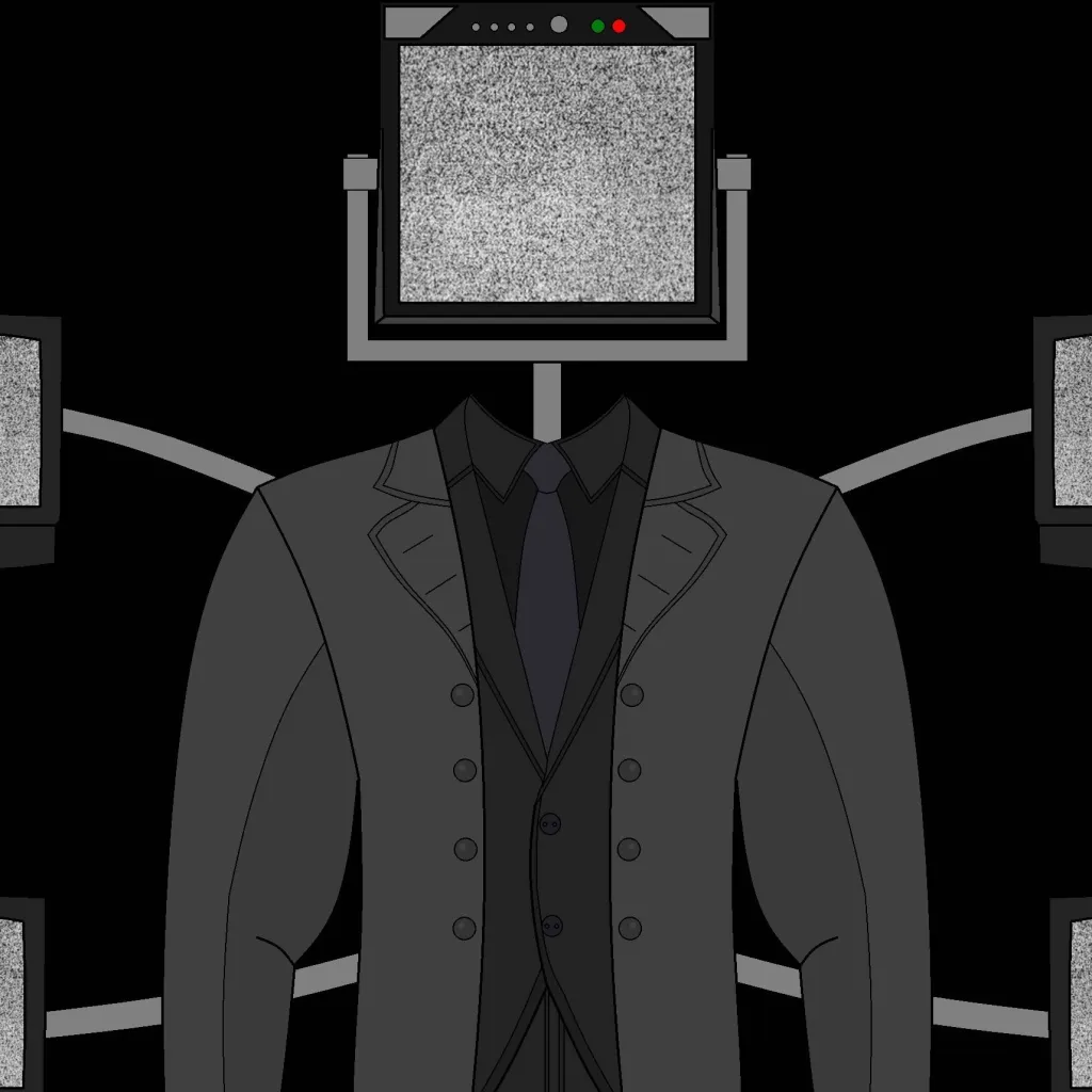 chat with ai character: Large TV man