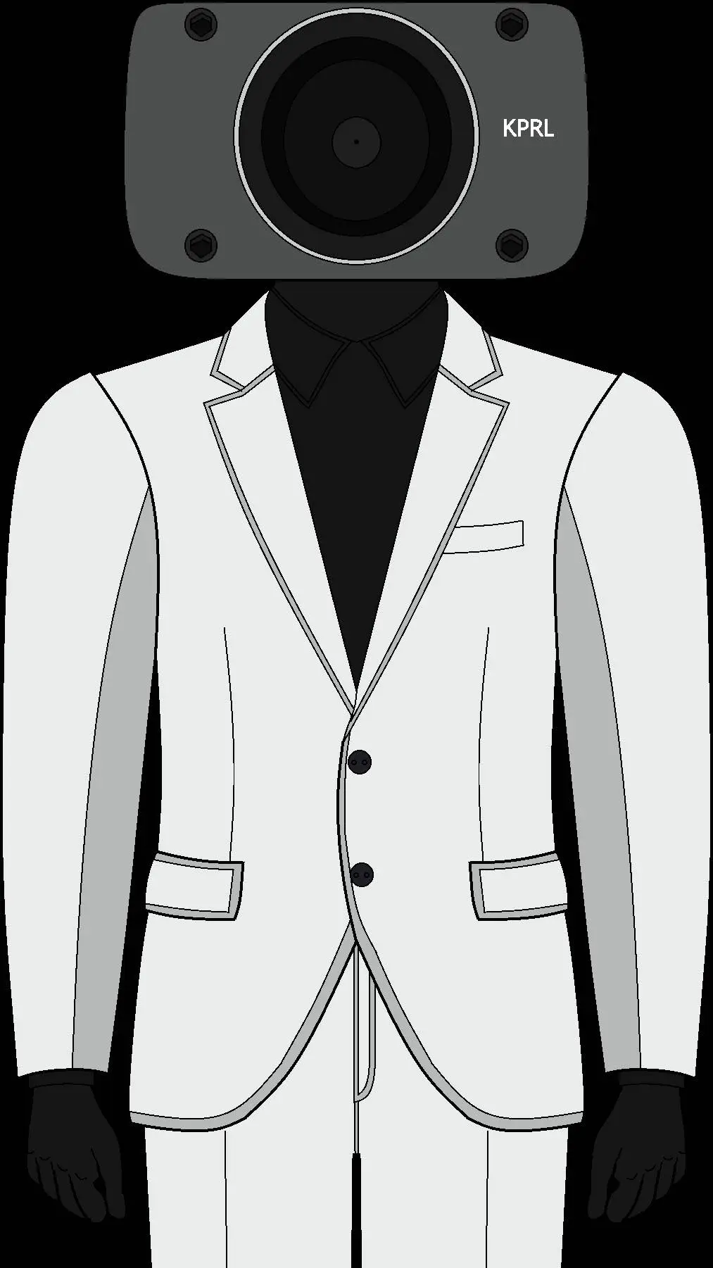 ai character: Científ spkerman background