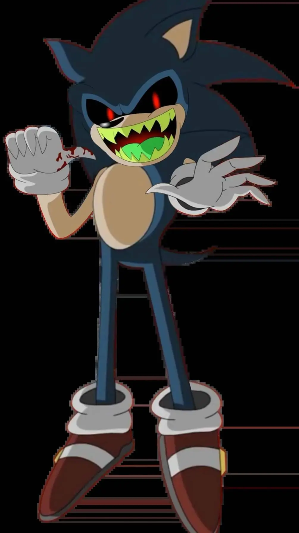 ai character: Exe vs metal background