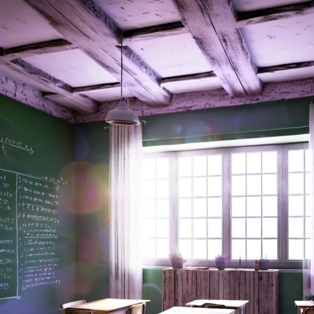 chat with ai character: classroom