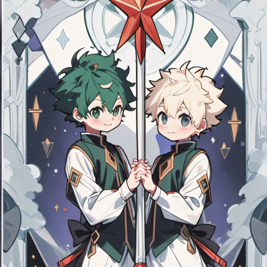 chat with ai character: Bakugo x deku