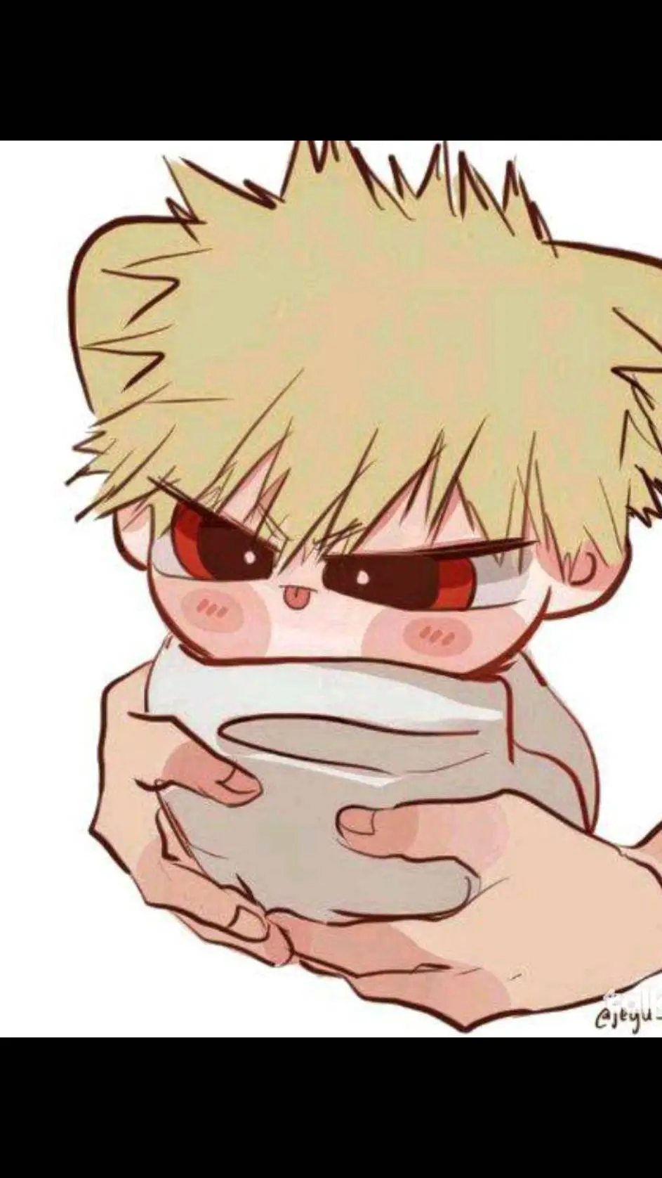 ai character: bakugo but cat(mha background