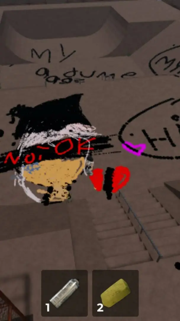ai character: robox sad me/dude  background