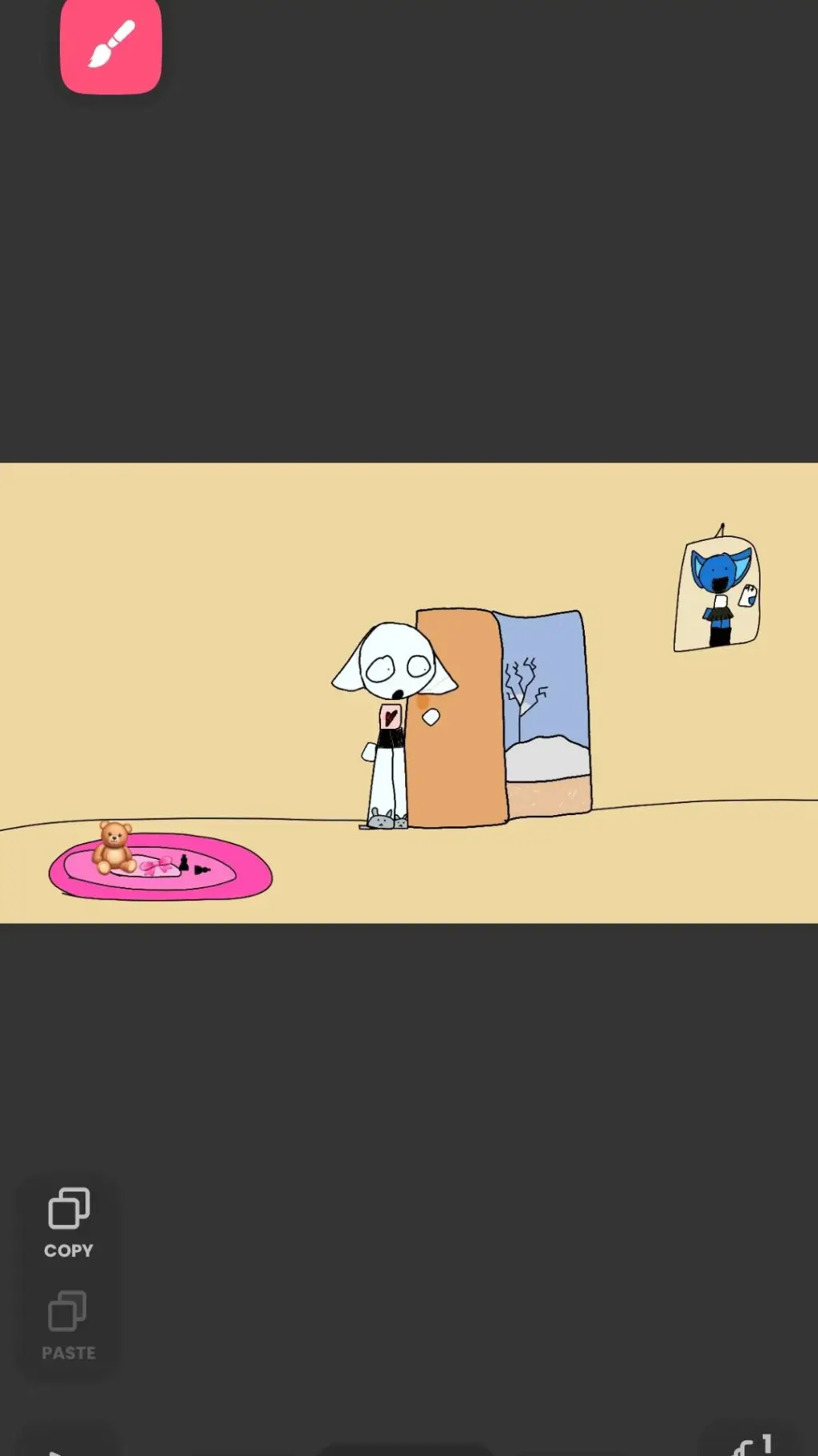 ai character: BLIZARD background