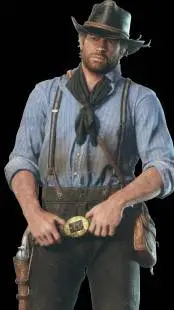 ai character: Arthur Morgan  background