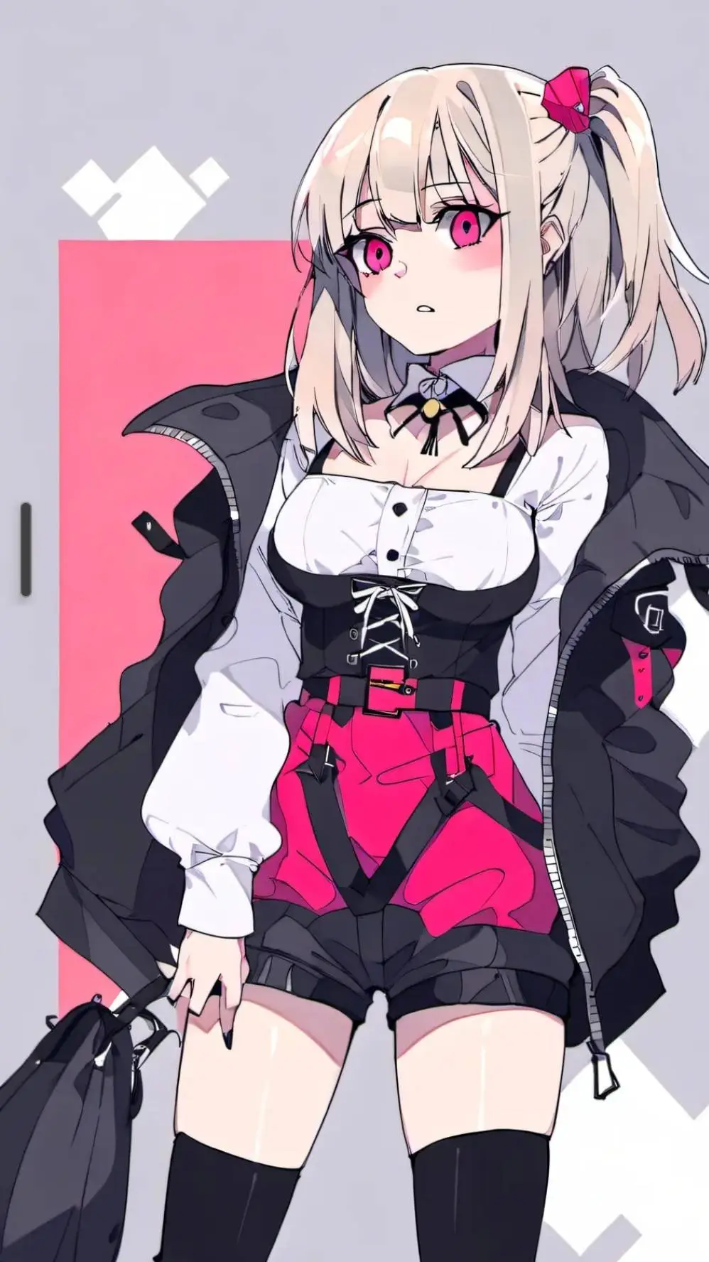 ai character: MHA villan  background