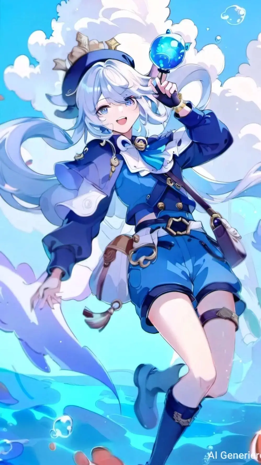 ai character:  MHA villanorHero? background