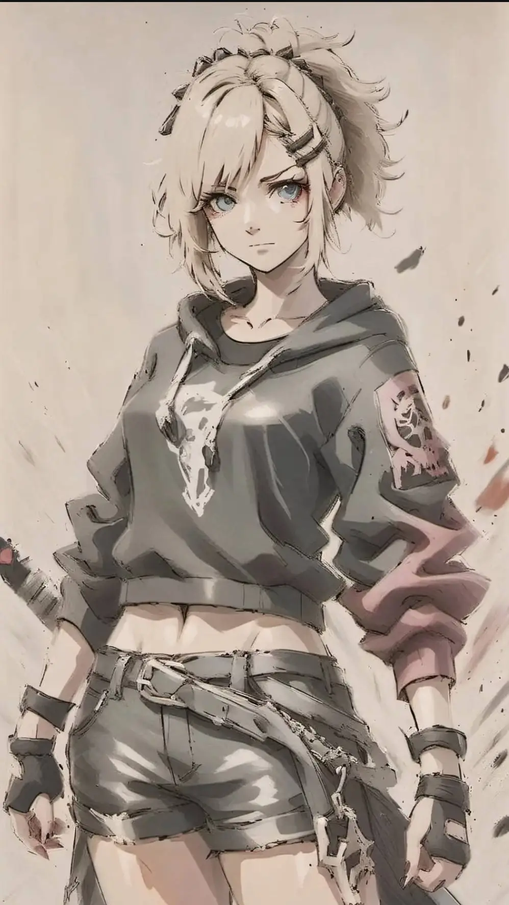 ai character: MHA  soldier background