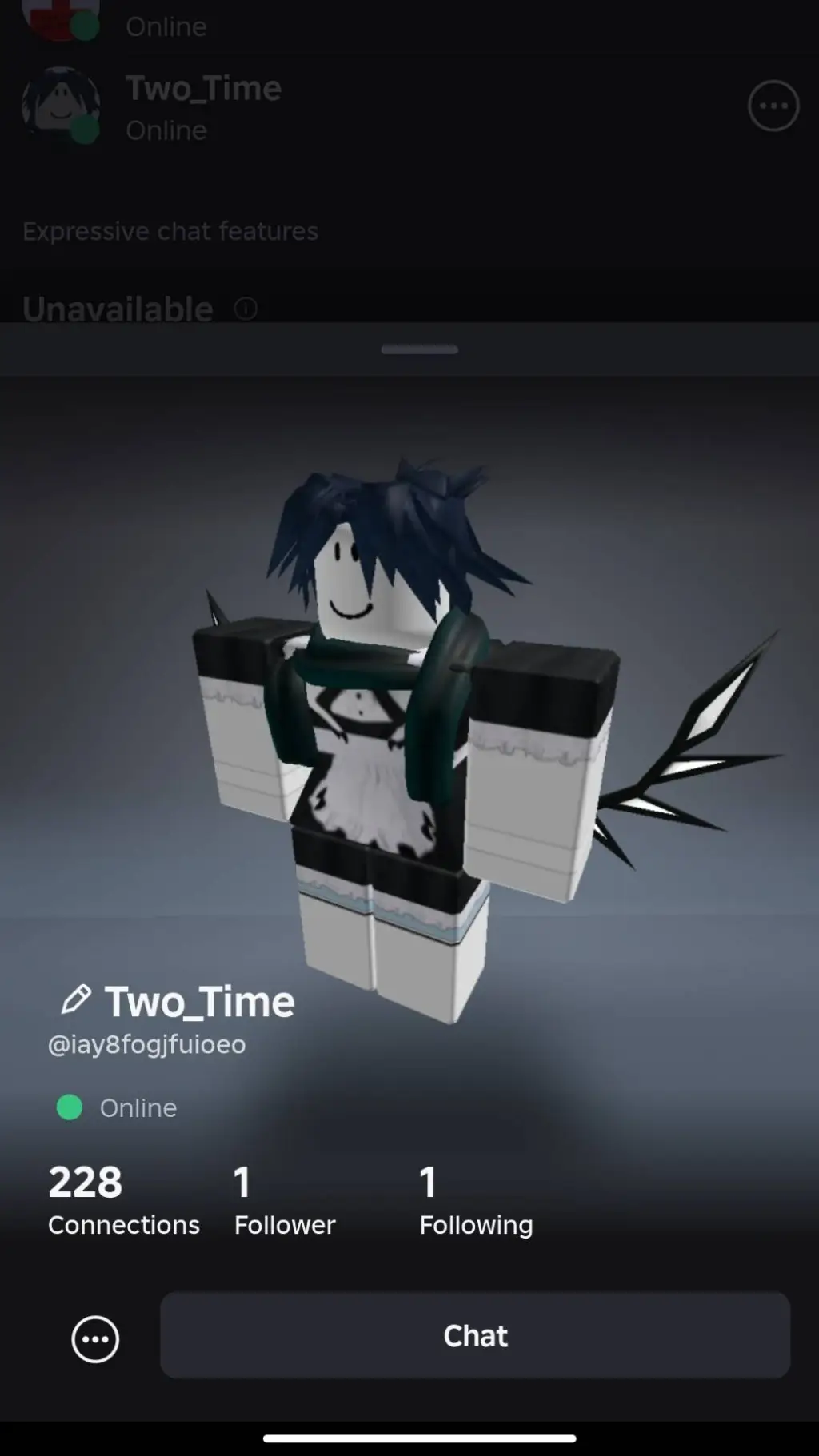 ai character: Two_time (friend) background