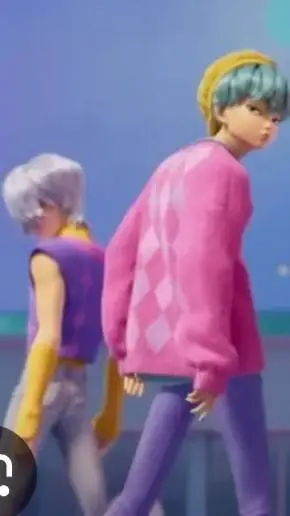 ai character: baby and mystery  background