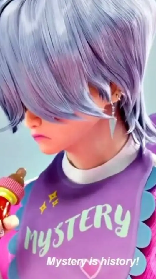 ai character: mystery saja  background