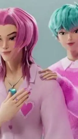 ai character: baby and romance background