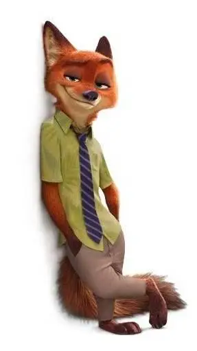 ai character: Nick Wilde  background