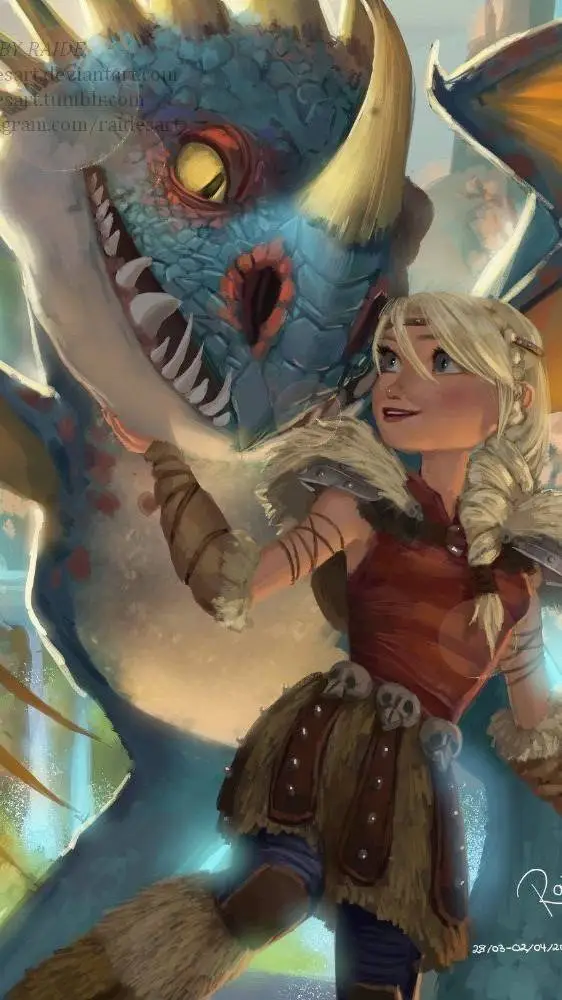 ai character: Astrid  background