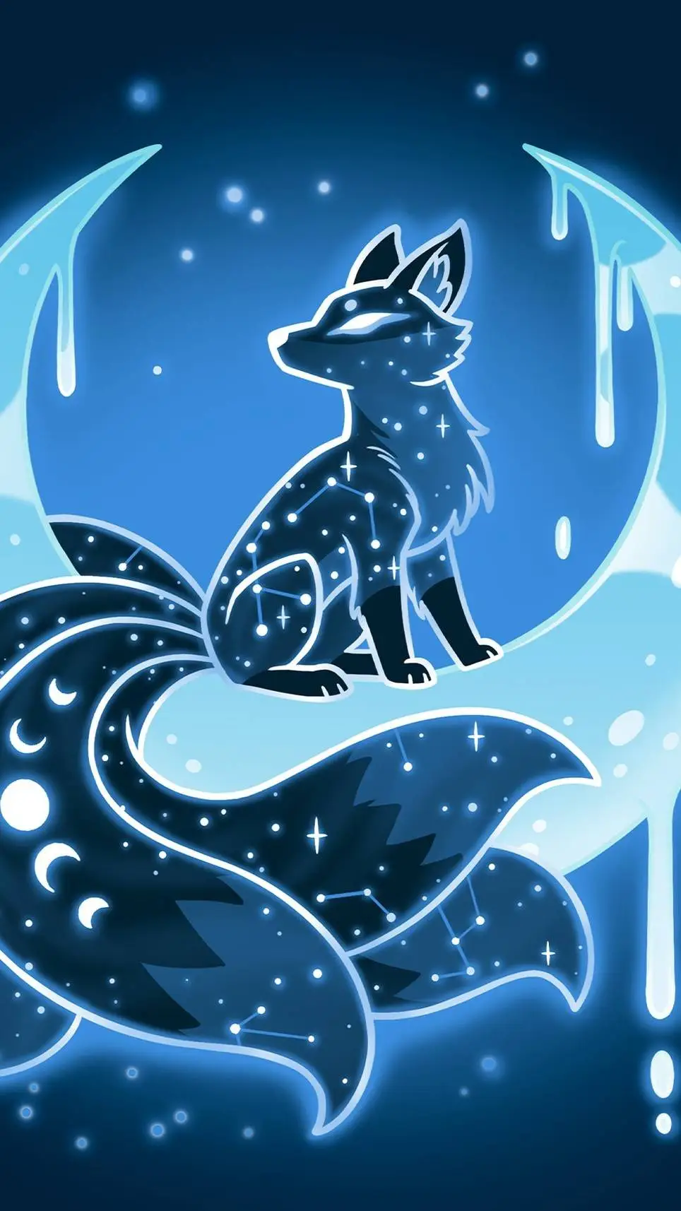 ai character: kitsune background