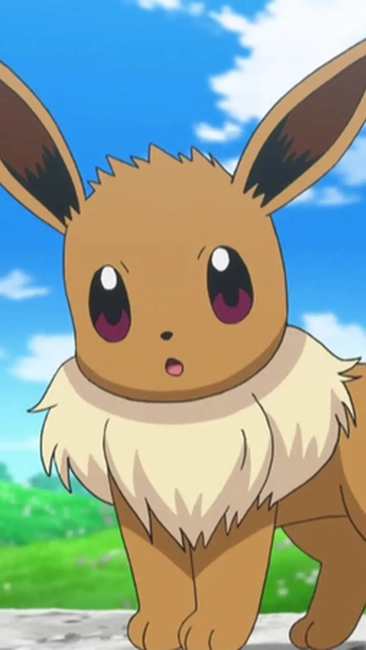 ai character: eevee background