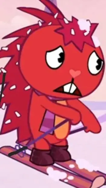 ai character: Flaky background