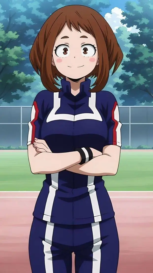 ai character: ochako y toga background