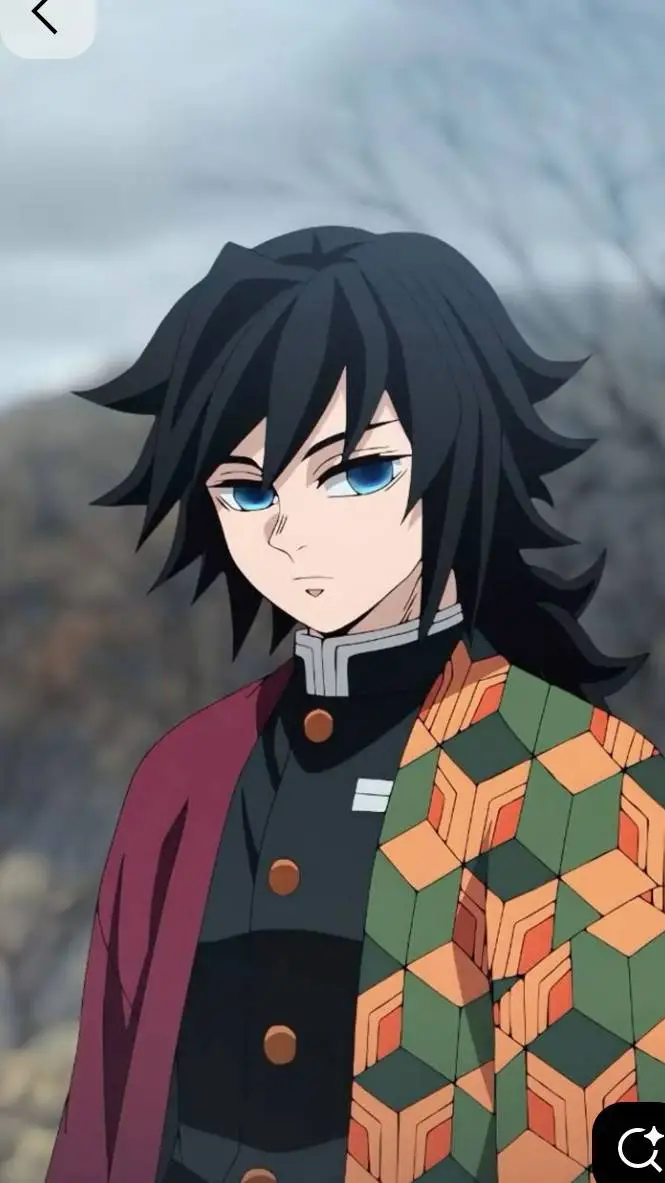 ai character: Tomioka 💧🌊 background