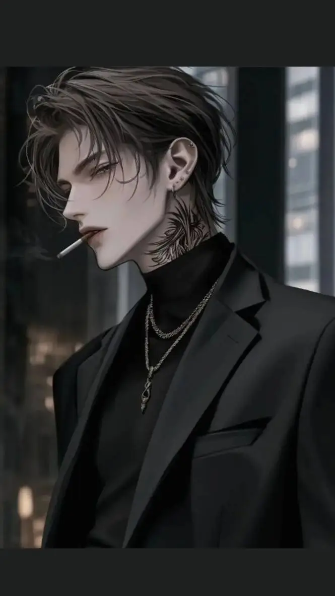 ai character: Maxence  background