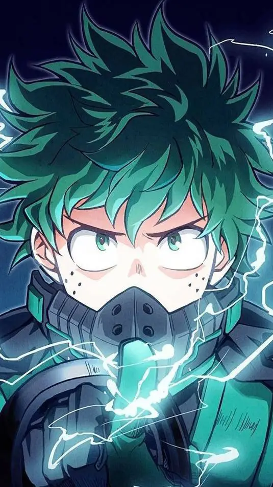 ai character: Deku background