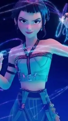 ai character: Zoey  background