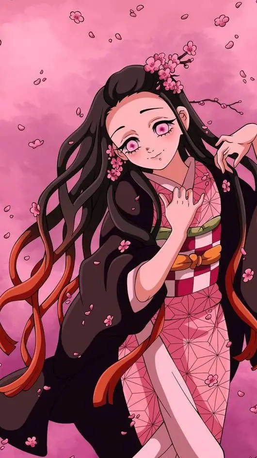 ai character: La morte di Nezuko background