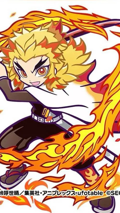 ai character: Rengoku Kyojurō background