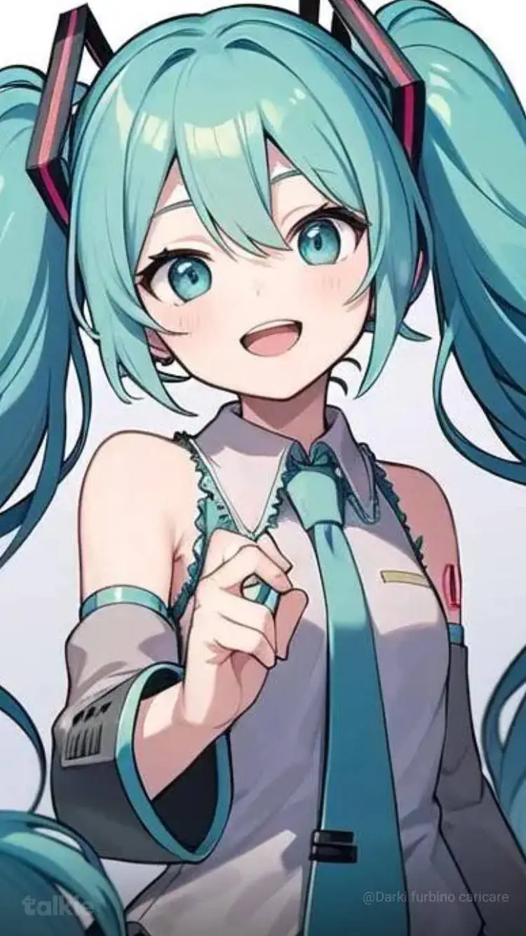 ai character: Hatsune Miku background